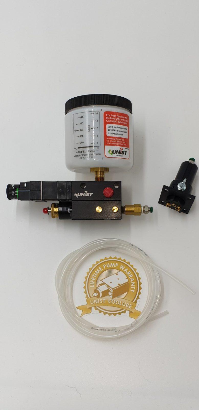 1 Pump Saw Blade Lubrication System, 3 inch nozzle,No Guard. UNIST